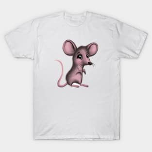 Cute Mouse Drawing T-Shirt